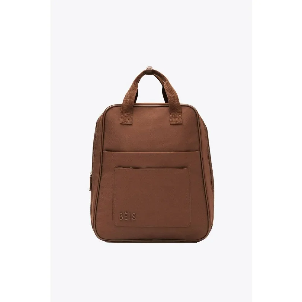 NWT BEIS The Expandable Backpack in Maple